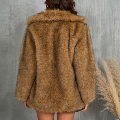 AMARA FAUX FUR COAT