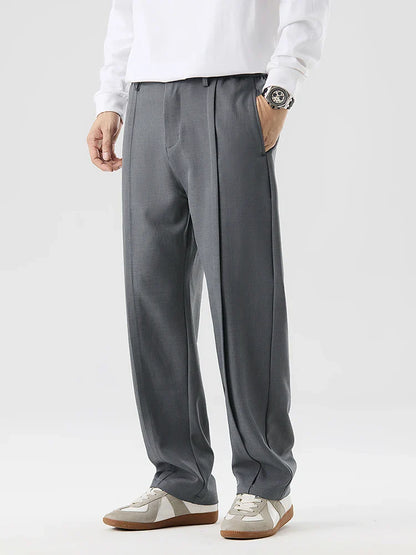 TAILORED STRAIGHT LEG TROUSERS