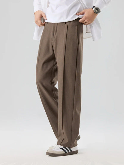 TAILORED STRAIGHT LEG TROUSERS
