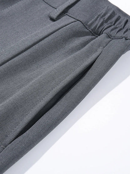 TAILORED STRAIGHT LEG TROUSERS