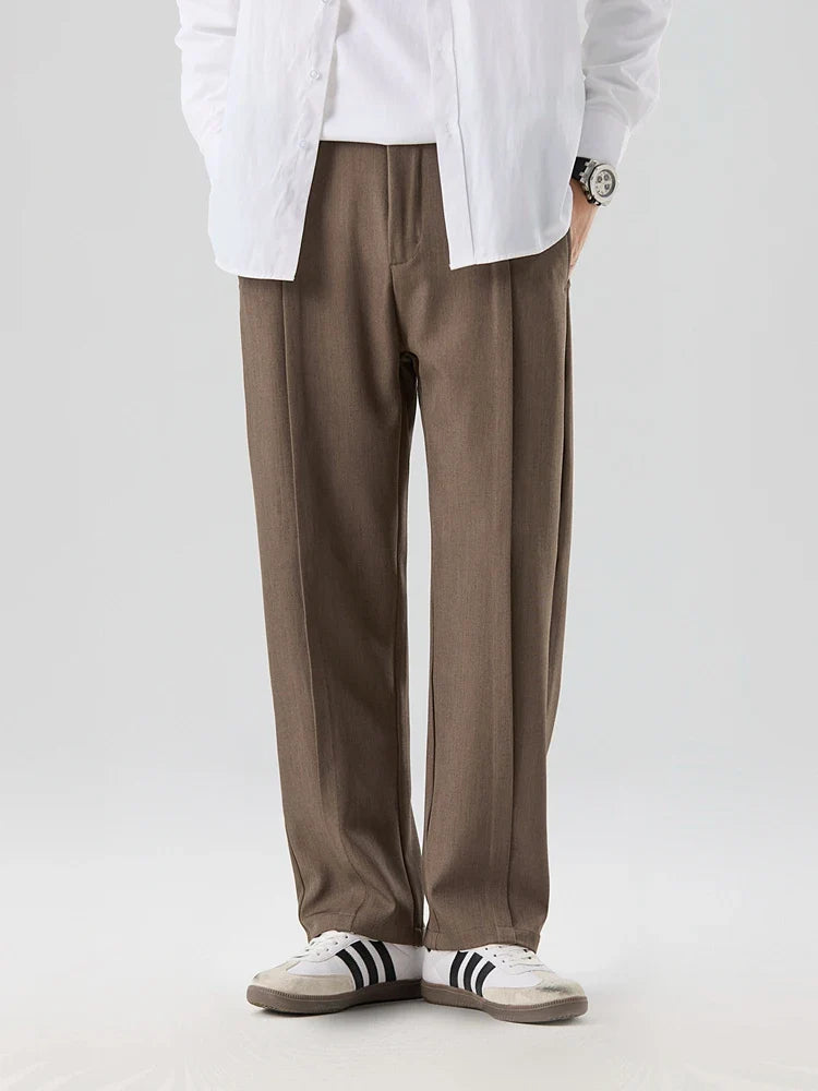 TAILORED STRAIGHT LEG TROUSERS