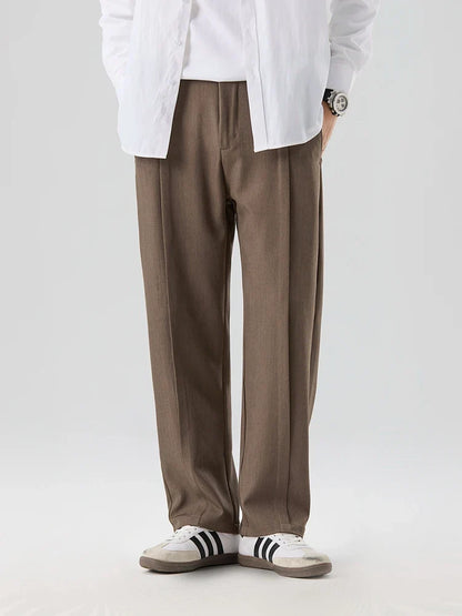 TAILORED STRAIGHT LEG TROUSERS