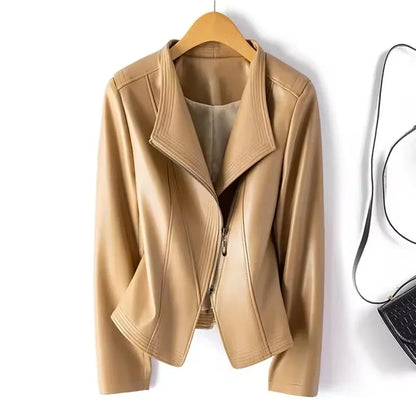 SERRA HOURGLASS LEATHER JACKET