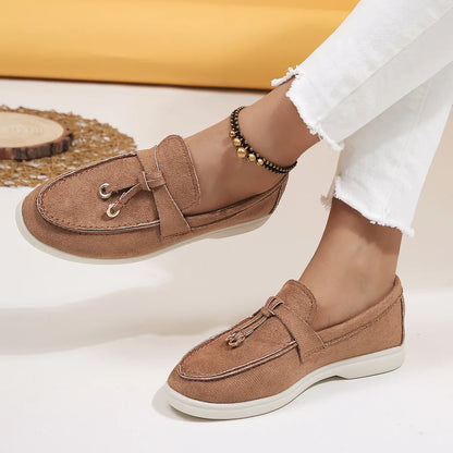 SOFIA LEATHER LOAFERS