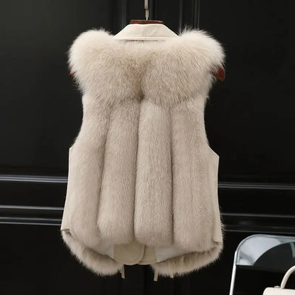 SNOW FUR VEST