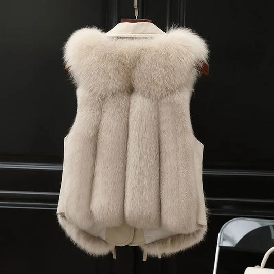 SNOW FUR VEST