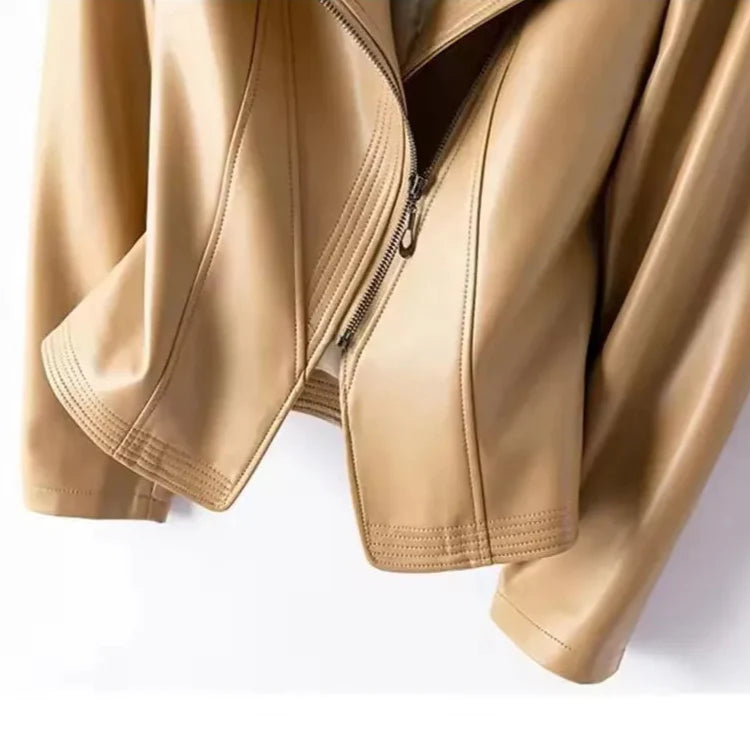 SERRA HOURGLASS LEATHER JACKET