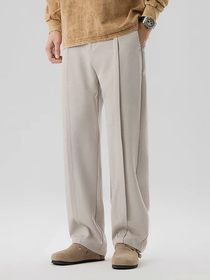 TAILORED STRAIGHT LEG TROUSERS