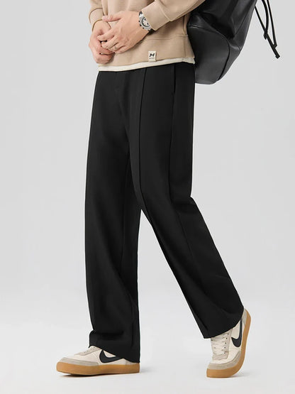 TAILORED STRAIGHT LEG TROUSERS