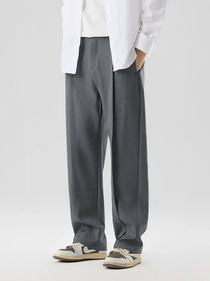 TAILORED STRAIGHT LEG TROUSERS