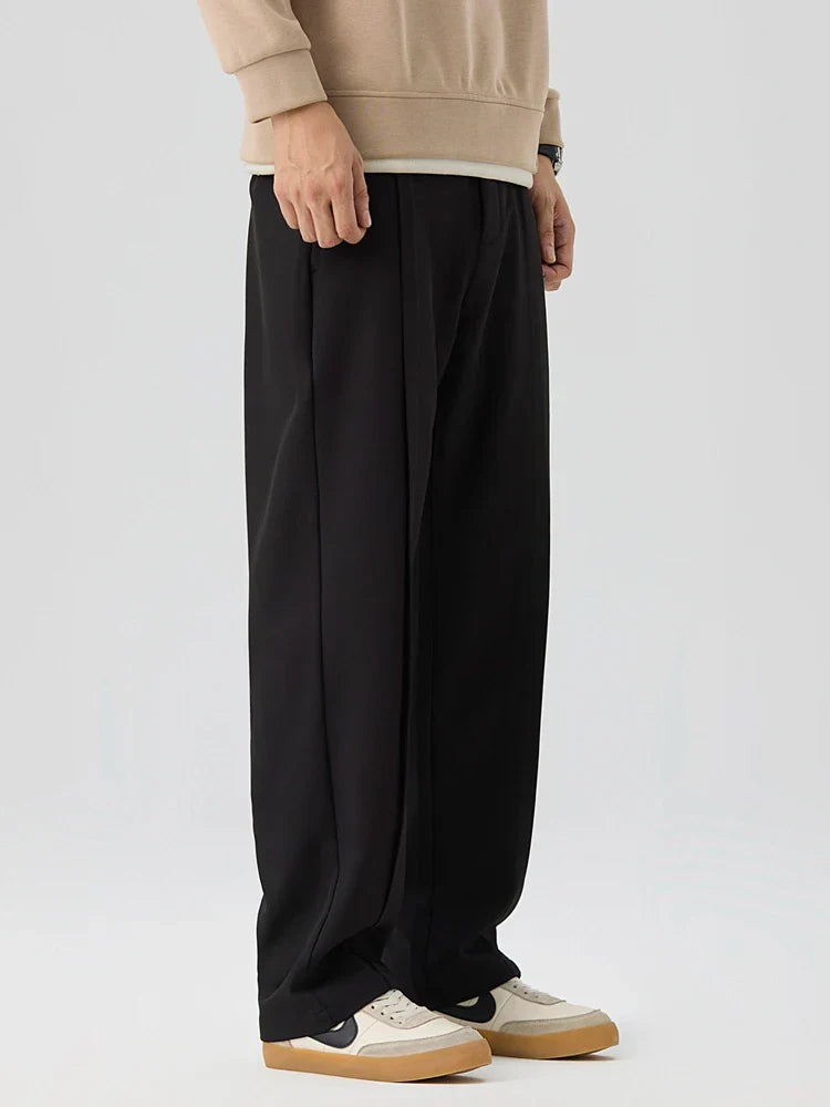 TAILORED STRAIGHT LEG TROUSERS