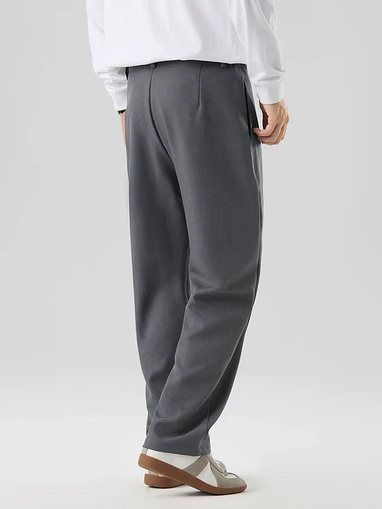 TAILORED STRAIGHT LEG TROUSERS