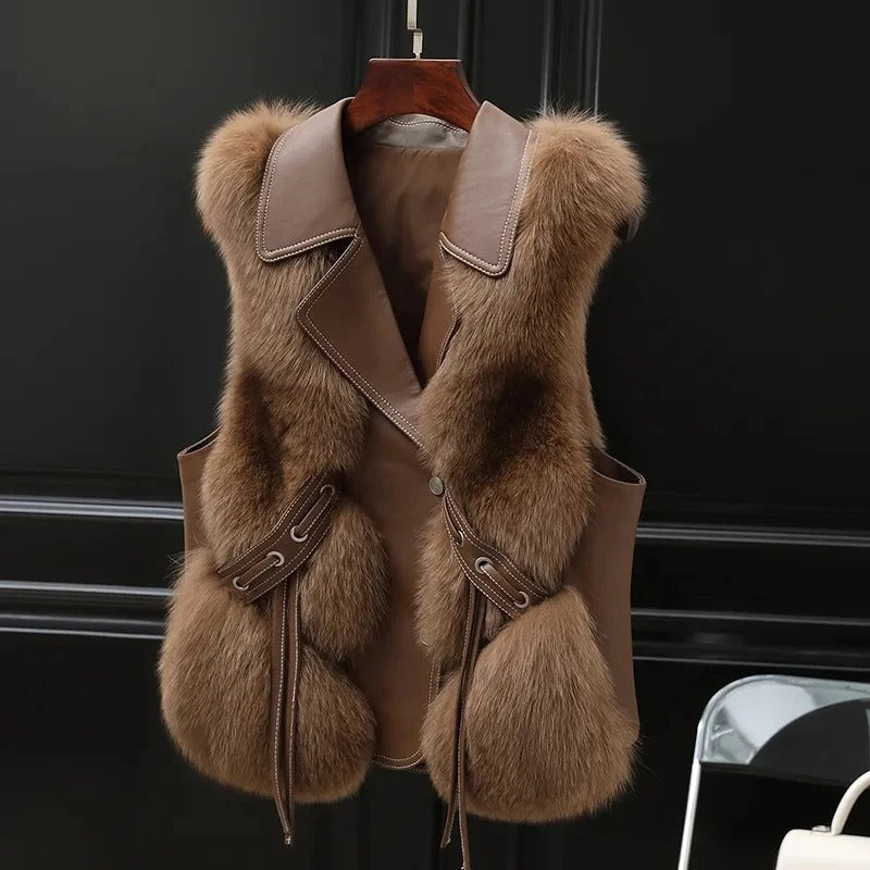 SNOW FUR VEST